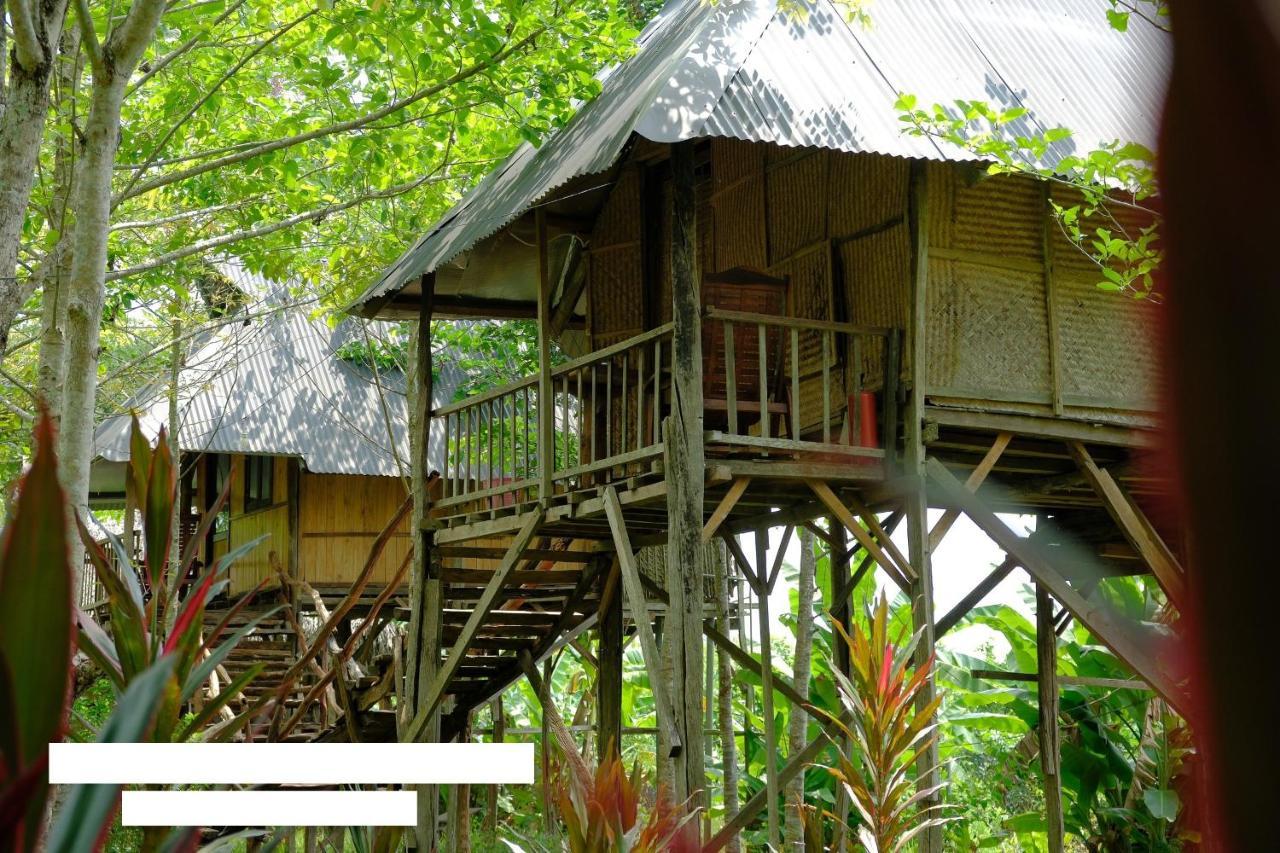 Sunny Field Eco Stilt House Villa กั๊ตเตียน ภายนอก รูปภาพ