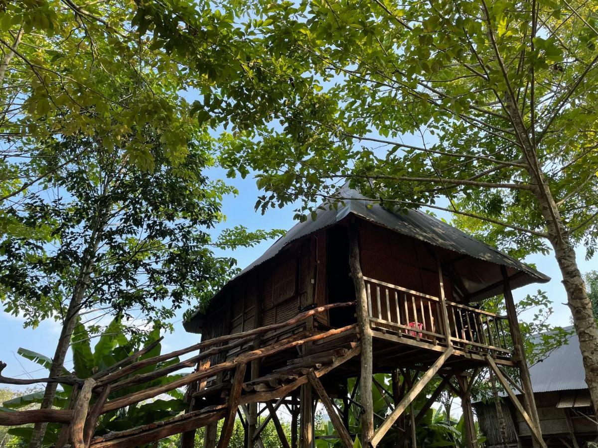 Sunny Field Eco Stilt House Villa กั๊ตเตียน ภายนอก รูปภาพ