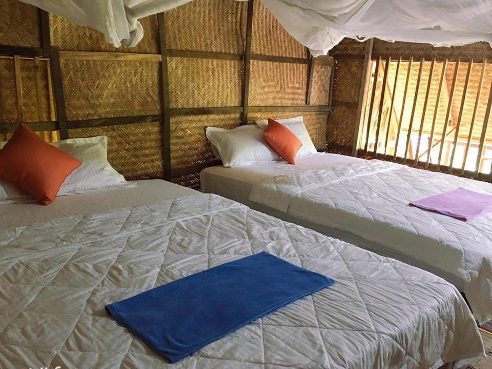 Sunny Field Eco Stilt House Villa กั๊ตเตียน ภายนอก รูปภาพ