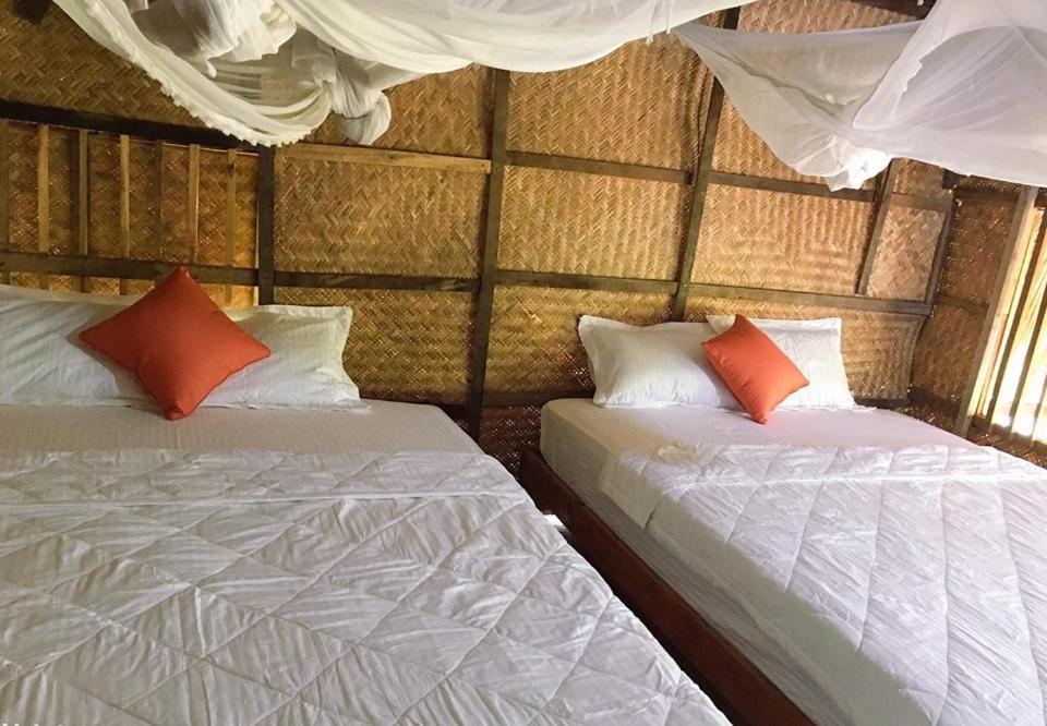 Sunny Field Eco Stilt House Villa กั๊ตเตียน ภายนอก รูปภาพ