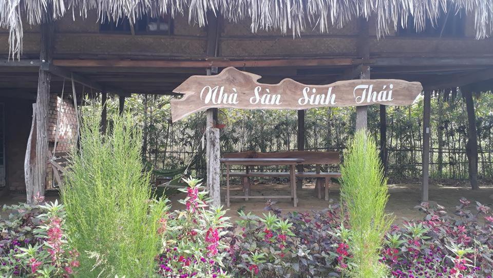 Sunny Field Eco Stilt House Villa กั๊ตเตียน ภายนอก รูปภาพ