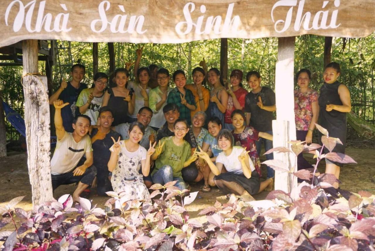 Sunny Field Eco Stilt House Villa กั๊ตเตียน ภายนอก รูปภาพ